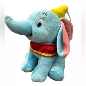 2011 Disney  Dumbo Elephant 10" Plush Stuffed Animal Toy Blue NWT